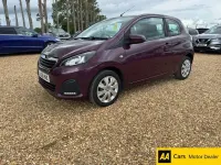 Used Peugeot 108 Active 68 HP (50 kW) 2016 Purple Hatchback