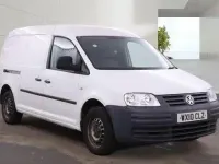 Begagnad VW Caddy Maxi 104 HK (76 kW) 2010 Vit Minibuss