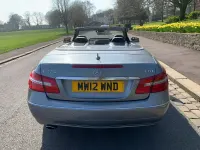 Used Mercedes E220 SE 170 HP (125 kW) 2012 Silver Cabriolet