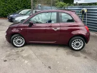 Used Fiat 500 Pop Star 69 HP (50 kW) 2018 Red Hatchback