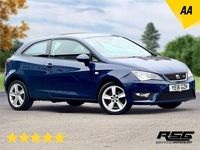 Used Seat Ibiza FR 110 HP (80 kW) 2016 Blue Hatchback