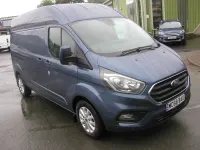 Used Ford Transit Custom Limited 170 HP (125 kW) 2018 Blue Van