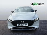 Ny Mazda 3 Exclusive-Line 183 HK (134 kW) 2026 Vit Halvkombi