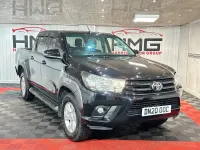 Used Toyota HiLux 150 HP (110 kW) 2020 Black Pickup