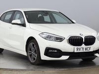 Used BMW 118 Sport Line 140 HP (102 kW) 2021 White Hatchback