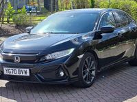 Begagnad Honda Civic SR 126 HK (92 kW) 2020 Svart Halvkombi
