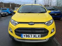 Used Ford Ecosport Titanium 2017 Yellow SUV