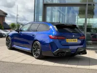 New BMW M5 2026 Blue Estate