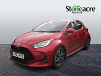 Used Toyota Yaris Hybrid Design 113 HP (83 kW) 2023 Red Hatchback