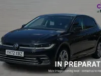 Used VW Polo Style 95 HP (69 kW) 2022 Black Hatchback