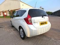 Begagnad Nissan Note Acenta 2016 Vit Halvkombi