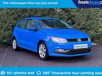 Used VW Polo SE 60 HP (44 kW) 2014 Blue Hatchback