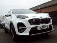 Usado Kia Sportage GT-Line 134 CV (98 kW) 2022 Blanco SUV