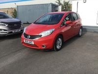 Used Nissan Note Acenta Premium 90 HP (66 kW) 2015 Red Hatchback