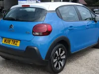 Used Citroën C3 Feel 80 HP (58 kW) 2018 Blue Hatchback