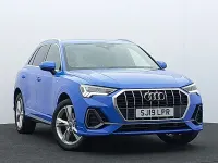 Used Audi Q3 S-Line 150 HP (110 kW) 2019 Blue SUV