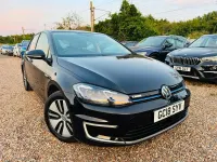 Used VW e-Golf 99 kW (135 HP) 2018 Black Hatchback