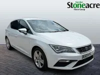 Used Seat Leon FR 150 HP (110 kW) 2020 White Hatchback