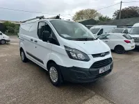 Used Ford Transit Custom 100 HP (73 kW) 2016 White Van