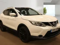 Used Nissan Qashqai Tekna 115 HP (84 kW) 2014 White SUV