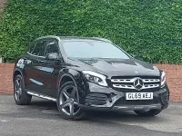 Used Mercedes GLA180 AMG line 122 HP (89 kW) 2019 Black SUV