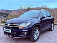 Używany VW Tiguan Match 140 KM (102 kW) 2014 Niebieski SUV