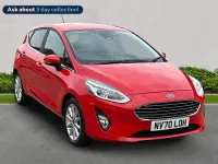 Used Ford Fiesta Titanium 2020 Red Hatchback