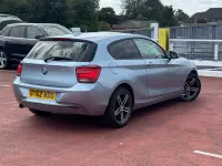 Used BMW 120 Sport Line 184 HP (135 kW) 2012 Blue Hatchback
