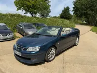 Used Saab 9-3 Aero 2006 Blue Cabriolet