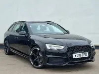 Used Audi A4 S-Line 150 HP (110 kW) 2018 Black Estate