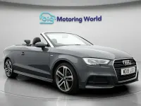 Used Audi A3 Cabriolet S-Line 150 HP (110 kW) 2019 Grey Cabriolet