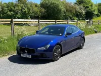 Used Maserati Ghibli 275 HP (202 kW) 2014 Blue Sedan