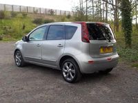 Begagnad Nissan Note N-TEC 90 HK (66 kW) 2011 Silver Halvkombi