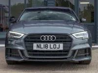 Used Audi A3 Black Edition 150 HP (110 kW) 2018 Grey Sedan
