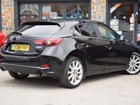 used Mazda 3 3 2018 (18)2.0 SKYACTIV-G Sport Nav Euro 6 (s/s) 5dr Petrol Black