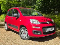 Usado Fiat Panda Easy 69 HP (50 kW) 2013 Vermelho Citadino