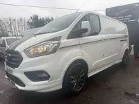 Used Ford Transit Custom Sport 170 HP (125 kW) 2018 White Van