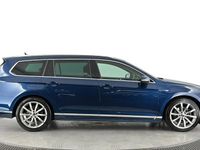 Used VW Passat R-line 150 HP (110 kW) 2022 Blue Estate