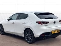 Begagnad Mazda 3 Inclusive 122 HK (89 kW) 2022 Vit Halvkombi