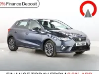 Used Seat Ibiza SE Technology 95 HP (69 kW) 2022 Grey Hatchback