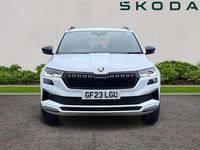 Used Skoda Karoq SportLine 150 HP (110 kW) 2023 Moon white metallic SUV