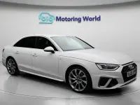 Used Audi A4 S-Line 150 HP (110 kW) 2022 White Sedan