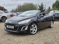 Used Peugeot 308 CC Allure 156 HP (114 kW) 2011 Black Cabriolet