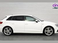 Used Audi A3 S-Line 147 HP (108 kW) 2020 White Hatchback