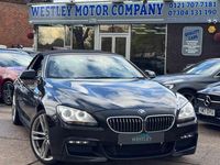 Begagnad BMW 640 Cabriolet M Sport 313 HK (230 kW) 2014 Svart Cab