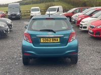 Used Toyota Yaris 101 HP (74 kW) 2012 Turquoise Hatchback