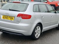 Used Audi A3 Sportback 125 HP (91 kW) 2010 Silver Hatchback