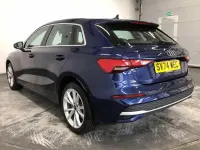 Used Audi A3 Sport 113 HP (83 kW) 2024 Blue Hatchback