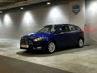 Used Ford Focus Titanium 120 HP (88 kW) 2016 Blue Hatchback