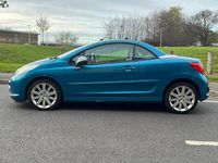 Used Peugeot 207 GTi 120 HP (88 kW) 2009 Blue Cabriolet